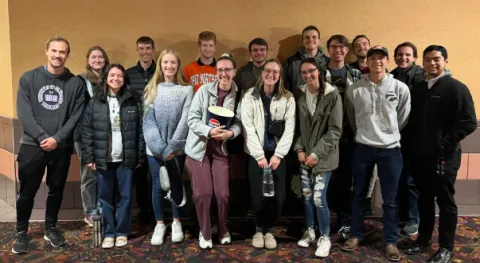 ONU Catholic members and FOCUS Missionaries.