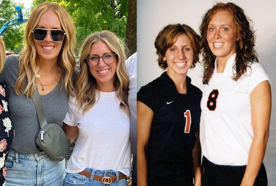Kanukel sisters from ONU Volleyball