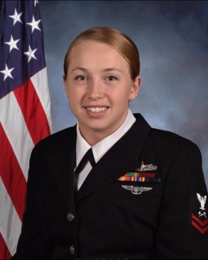 Photo of Miranda in her uniform
