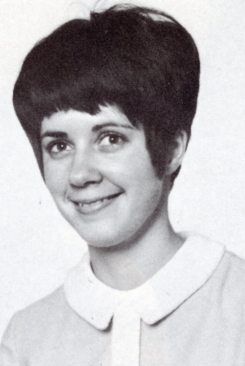 Photo of Barb Johnson when she was a student