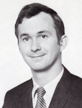 Photo of Jerry Johnson when he was a student